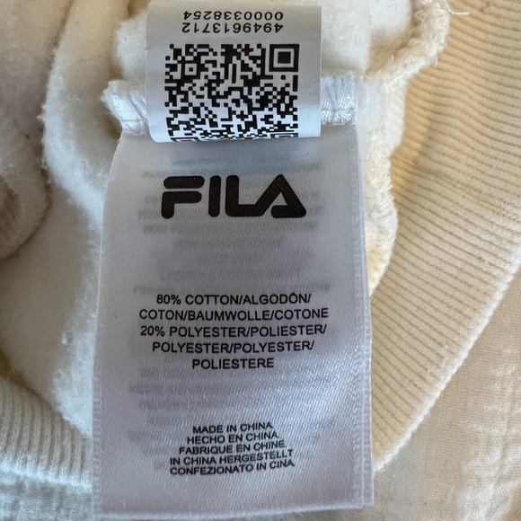 FILA sweatshirt with collar - Picture 14 of 14